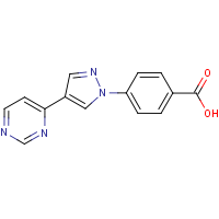 CAS: 849924-98-7 | OR7884 | 4-(4-Pyrimidin-4-yl-1H-pyrazol-1-yl)benzoic acid