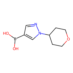 CAS: 1263196-50-4 | OR78998 | (1-(Tetrahydro-2H-pyran-4-yl)-1H-pyrazol-4-yl)boronic acid