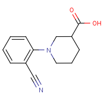 CAS: 942474-51-3 | OR7900 | 1-(2-Cyanophenyl)piperidine-3-carboxylic acid