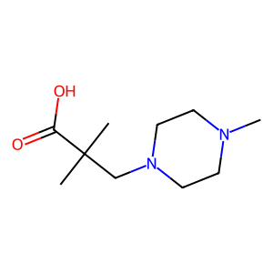 CAS: 876343-22-5 | OR79008 | 2,2-Dimethyl-3-(4-methylpiperazin-1-yl)propanoic acid
