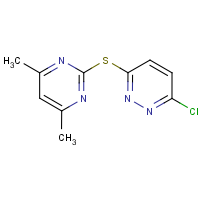CAS: 393183-65-8 | OR7908 | 3-Chloro-6-[(4,6-dimethylpyrimidin-2-yl)thio]pyridazine