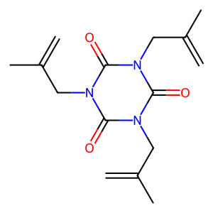 CAS: 6291-95-8 | OR79298 | 1,3,5-Tris(2-methylallyl)-1,3,5-triazinane-2,4,6-trione