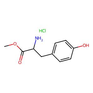 CAS: 68697-61-0 | OR79340 | 2-Amino-3-(4-hydroxyphenyl)propionic acid methyl ester hydrochloride