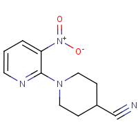 CAS: 671191-99-4 | OR7937 | 1-(3-Nitropyridin-2-yl)piperidine-4-carbonitrile