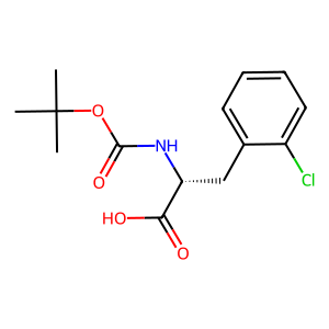 CAS: 80102-23-4 | OR79405 | (R)-2-((tert-Butoxycarbonyl)amino)-3-(2-chlorophenyl)propanoic acid