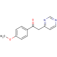 CAS: 36827-95-9 | OR7941 | 1-(4-Methoxyphenyl)-2-(pyrimidin-4-yl)ethan-1-one