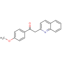 CAS: 7469-86-5 | OR7942 | 1-(4-Methoxyphenyl)-2-(quinolin-2-yl)ethan-1-one