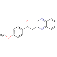 CAS:73100-63-7 | OR7943 | 1-(4-Methoxyphenyl)-2-quinoxalin-2-ylethanone