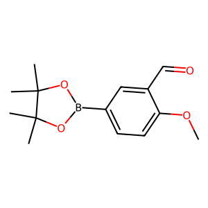 CAS: 866546-13-6 | OR79444 | 2-Methoxy-5-(4,4,5,5-tetramethyl-1,3,2-dioxaborolan-2-yl)benzaldehyde