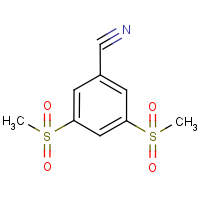 CAS: 849924-84-1 | OR7953 | 3,5-Bis(methylsulphonyl)benzonitrile