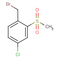 CAS:849035-64-9 | OR7957 | 4-Chloro-2-(methylsulphonyl)benzyl bromide