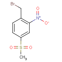 CAS: 849035-67-2 | OR7960 | 1-(Bromomethyl)-4-(methylsulphonyl)-2-nitrobenzene