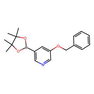 CAS: 1375302-99-0 | OR79603 | 3-(Benzyloxy)-5-(4,4,5,5-tetramethyl-1,3,2-dioxaborolan-2-yl)pyridine