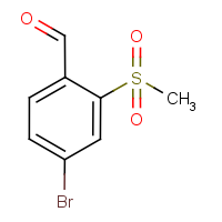 CAS: 849035-77-4 | OR7961 | 4-Bromo-2-(methylsulphonyl)benzaldehyde