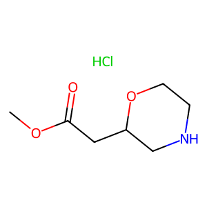 CAS: 1187932-65-5 | OR79639 | Methyl 2-(morpholin-2-yl)acetate hydrochloride