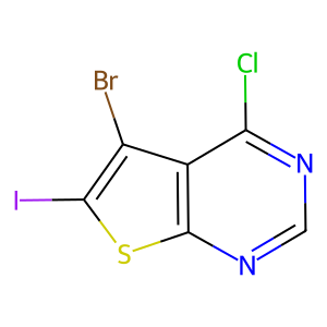 CAS: 1799610-89-1 | OR79726 | 5-Bromo-4-chloro-6-iodothieno[2,3-d]pyrimidine
