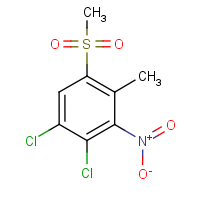 CAS:849035-79-6 | OR7981 | 4,5-Dichloro-2-methyl-3-nitrophenyl methyl sulphone