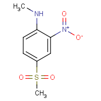 CAS:30388-44-4 | OR7989 | N-Methyl-4-(methylsulphonyl)-2-nitroaniline