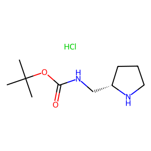 CAS: 1070968-08-9 | OR79925 | tert-Butyl (S)-(pyrrolidin-2-ylmethyl)carbamate hydrochloride
