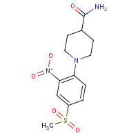 CAS: 849035-88-7 | OR7995 | 1-[4-(Methylsulphonyl)-2-nitrophenyl]piperidine-4-carboxamide