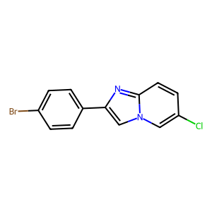CAS: 96464-10-7 | OR79979 | 2-(4-Bromophenyl)-6-chloroimidazo[1,2-a]pyridine