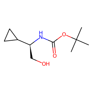 CAS: 1001414-89-6 | OR79981 | tert-Butyl (R)-(1-cyclopropyl-2-hydroxyethyl)carbamate