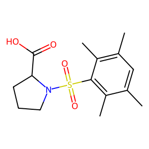 CAS: 1009282-06-7 | OR79997 | 1-(2,3,5,6-Tetramethylphenyl)sulfonylpyrrolidine-2-carboxylic acid
