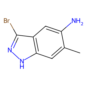 CAS: 1000343-43-0 | OR80010 | 3-Bromo-6-methyl-1H-indazol-5-amine