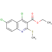 CAS: 227958-96-5 | OR8002 | Ethyl 4,6-dichloro-2-(methylthio)quinoline-3-carboxylate