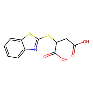 CAS: 95154-01-1 | OR80164 | 2-(Benzo[d]thiazol-2-ylthio)succinic acid