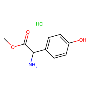 CAS: 68697-60-9 | OR80305 | Methyl 2-amino-2-(4-hydroxyphenyl)acetate hydrochloride