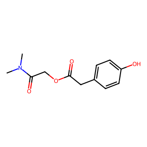 CAS: 59721-16-3 | OR80357 | 2-(Dimethylamino)-2-oxoethyl 2-(4-hydroxyphenyl)acetate