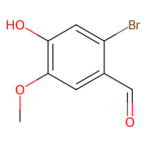 CAS: 60632-40-8 | OR80438 | 2-Bromo-4-hydroxy-5-methoxybenzaldehyde