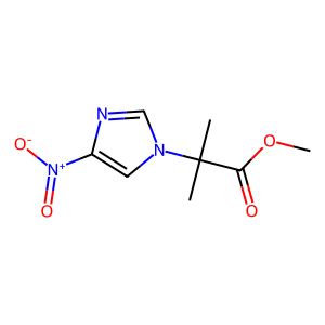 CAS: 865774-07-8 | OR80529 | Methyl 2-methyl-2-(4-nitro-1H-imidazol-1-yl)propanoate