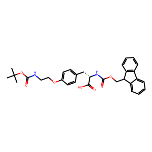 CAS: 1013883-02-7 | OR80546 | (S)-2-((((9H-Fluoren-9-yl)methoxy)carbonyl)amino)-3-(4-(2-((tert-butoxycarbonyl)amino)ethoxy)phenyl)propanoic acid