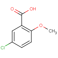 CAS: 3438-16-2 | OR8055 | 5-Chloro-2-methoxybenzoic acid