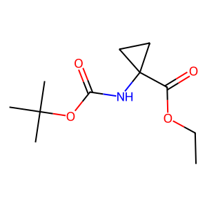 CAS: 107259-05-2 | OR80562 | Ethyl 1-((tert-butoxycarbonyl)amino)cyclopropanecarboxylate