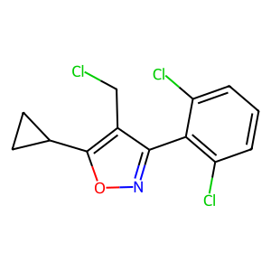 CAS: 1268245-50-6 | OR80573 | 4-(Chloromethyl)-5-cyclopropyl-3-(2,6-dichlorophenyl)-1,2-oxazole