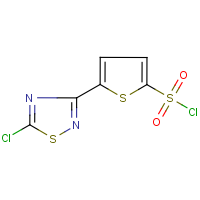 CAS:306937-21-3 | OR8065 | 2-(5-Chloro-1,2,4-thiadiazol-3-yl)thiophene-5-sulphonyl chloride