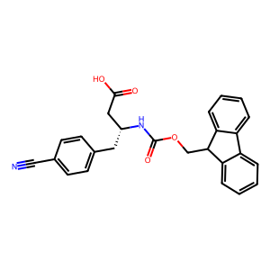 CAS: 269726-87-6 | OR80845 | (R)-3-((((9H-Fluoren-9-yl)methoxy)carbonyl)amino)-4-(4-cyanophenyl)butanoic acid