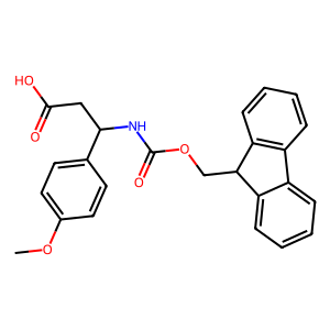 CAS: 284492-02-0 | OR80849 | 3-((((9H-Fluoren-9-yl)methoxy)carbonyl)amino)-3-(4-methoxyphenyl)propanoic acid
