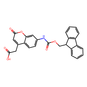 CAS: 378247-75-7 | OR80867 | 2-(7-((((9H-Fluoren-9-yl)methoxy)carbonyl)amino)-2-oxo-2H-chromen-4-yl)acetic acid