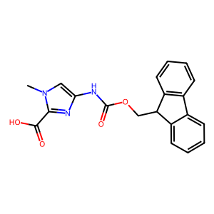 CAS: 252206-28-3 | OR80879 | 4-((((9H-Fluoren-9-yl)methoxy)carbonyl)amino)-1-methyl-1H-imidazole-2-carboxylic acid