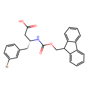 CAS: 1632296-29-7 | OR80882 | (R)-3-((((9H-Fluoren-9-yl)methoxy)carbonyl)amino)-4-(3-bromophenyl)butanoic acid