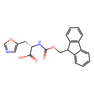 CAS: 1956434-67-5 | OR80935 | (S)-2-((((9H-Fluoren-9-yl)methoxy)carbonyl)amino)-3-(oxazol-5-yl)propanoic acid