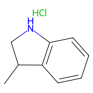 CAS: 21573-62-6 | OR80977 | 3-Methyl-2,3-dihydro-1H-indole hydrochloride