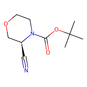 CAS: 1257856-86-2 | OR81009 | tert-Butyl (S)-3-cyanomorpholine-4-carboxylate