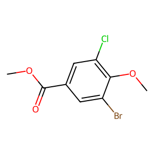 CAS: 1092308-69-4 | OR81084 | Methyl 3-bromo-5-chloro-4-methoxybenzoate