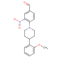 CAS:301334-92-9 | OR8110 | 4-[4-(2-Methoxyphenyl)piperidino]-3-nitrobenzaldehyde
