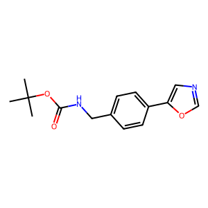 CAS: 1360616-36-9 | OR81145 | tert-Butyl (4-(oxazol-5-yl)benzyl)carbamate